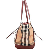 Burberry Haymarket Check Canterbury Tote Shoulder Bag