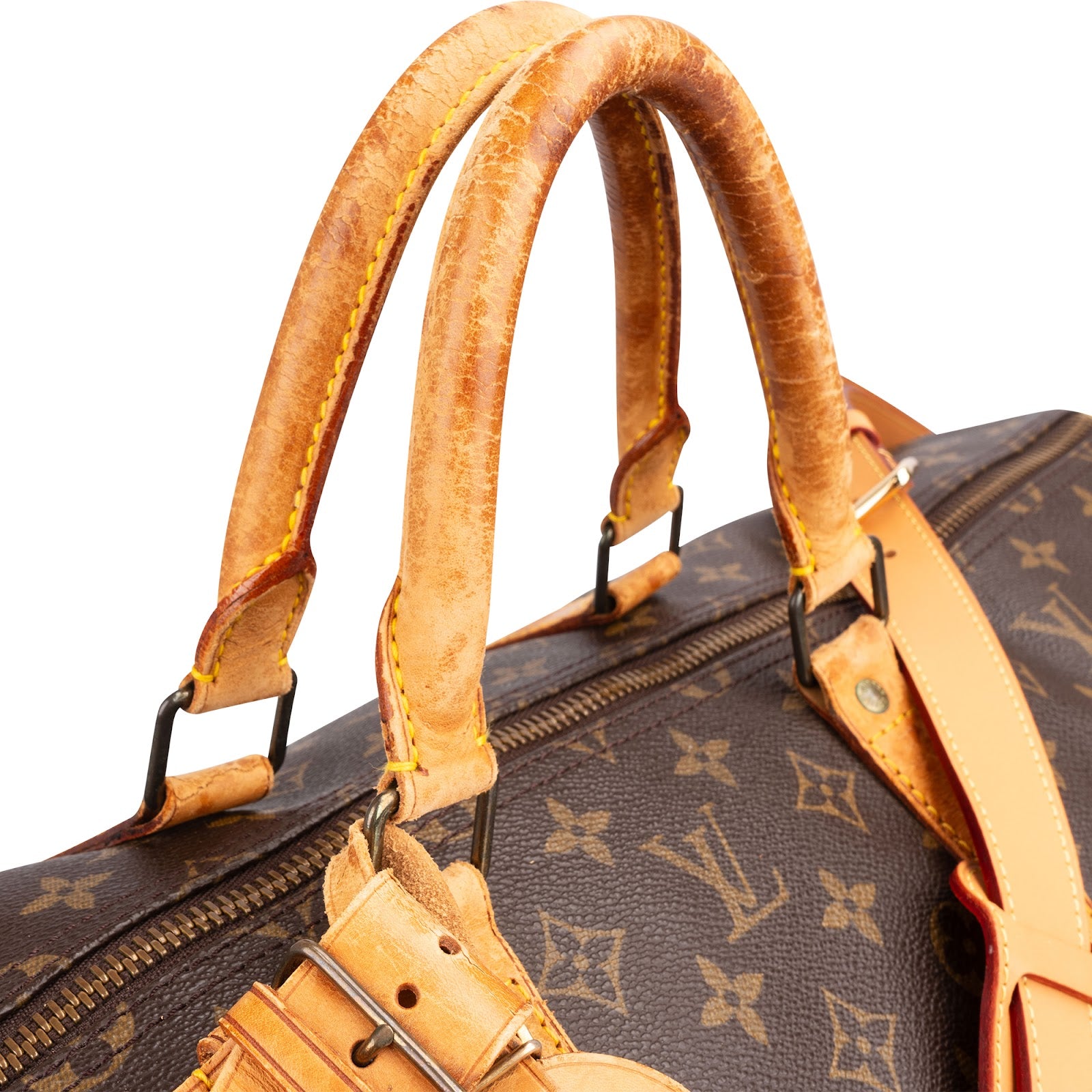 Louis Vuitton Monogram Canvas Keepall 55 Bandoulière Travel Bag
