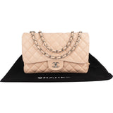 Chanel Quilted Lambskin Maxi Single Flap Shoulder Bag