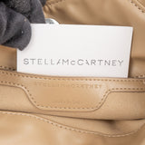 Stella McCartney Quilted Padded Faux Fur Falabella Fold Over Tote Crossbody Handbag