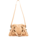 Chloé Beige Leather Paraty Handbag