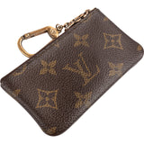Louis Vuitton Monogram Canvas Pochette Cles Key Pouch