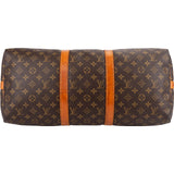 Louis Vuitton Monogram Canvas Keepall 50 Bandoulière Travel Bag