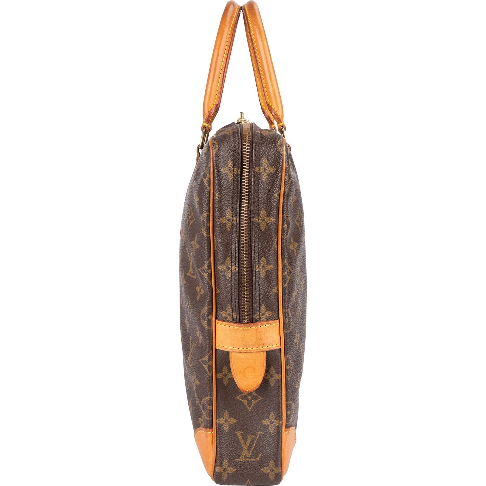 Louis Vuitton Canvas Monogram Porte Documents Business Handbag - vintageandkickz