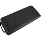 Louis Vuitton Noir Epi Leather Clemence Wallet