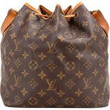 Louis Vuitton Monogram Canvas Sac Noé Petit Shoulder Bag