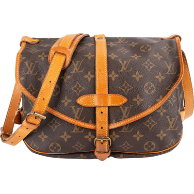 Louis Vuitton Monogram Canvas Saumur 30 Crossbody Bag