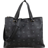 MCM Visetos Monogram Milla Tote Handbag