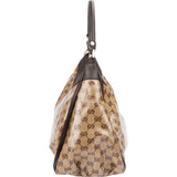 Gucci Monogram GG Coated Canvas Abbey D-Ring Hobo Shoulder Bag