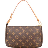 Louis Vuitton Monogram Canvas Pochette Accessoires Handbag