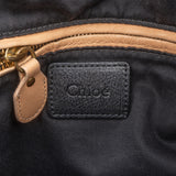 Chloé Black Leather Paraty Shoulder Handbag