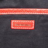 Balenciaga Tricolor Striped Arena Leather Bazar Clutch