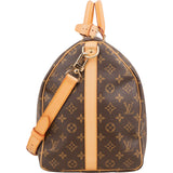 Louis Vuitton Monogram Canvas Keepall 50 Bandoulière Travel Bag