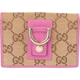 Gucci Monogram GG Canvas Abbey D-Ring Cardholder