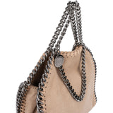 Stella McCartney Shaggy Falabella Mini Fold Over Tote Crossbody Handbag