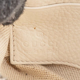 Gucci Guccissima Leather Horsebit Wristlet Pouch Bag