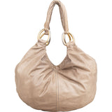 Miu Miu Leather Mombasa Hobo Shoulder Bag