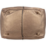 Chloé Metallic Leather Mini Paddington Handbag
