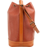 Louis Vuitton Cognac Epi Leather Sac Noé Grande Shoulder Bag