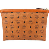 MCM Monogram Heritage Visetos Clutch