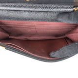 Chanel Quilted Caviar Leather Wallet On Chain Crossbody Bag