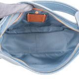 Coach Pebbled Leather Cary Shoulder Crossbody Bag