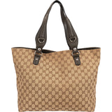 Gucci Monogram GG Canvas Horsebit Shoulder Bag