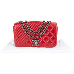 [🔄️B15 / F14] Chanel Quilted Calfskin Medium Boy Crossbody Bag - vintageandkickz