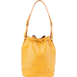 Louis Vuitton Yellow Epi Leather Sac Noé Grande Shoulder Bag