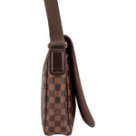Louis Vuitton Monogram Damier Ebene Brooklyn Messenger Crossbody Bag - vintageandkickz