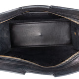 Saint Laurent Black Leather Baby Cabas Handbag