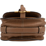 Chloé Grained Calfskin Mini Marcie Saddle Crossbody Bag