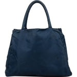 [🔄️B09 / F19] Prada Navy Nylon Tessuto Tote Handbag - vintageandkickz