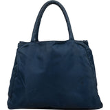 [🔄️B09 / F19] Prada Navy Nylon Tessuto Tote Handbag - vintageandkickz