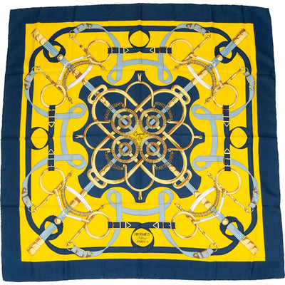 Hermès Brides de Gala Silk 90 Scarf Tuch