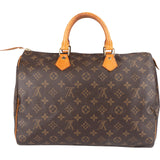 Louis Vuitton Monogram Canvas Speedy 35 Handbag