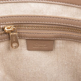 Chloé Light Brown Calfskin Anouck Tote Shoulder Bag