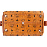 MCM Monogram Visetos Boston Handbag
