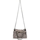 Stella McCartney Shaggy Falabella Fold Over Tote Crossbody Handbag