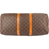 Louis Vuitton Monogram Canvas Keepall 50 Travel Bag