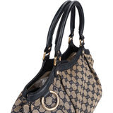 Gucci Monogram GG Canvas Sukey Handbag