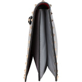 Valentino Garavani Leather Rockstud Clutch
