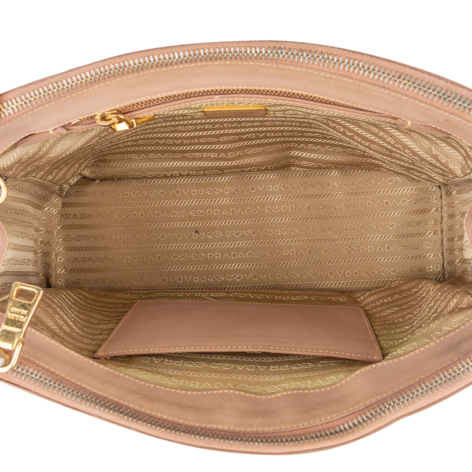 Prada Saffiano Leather Lux Galleria Handbag - vintageandkickz