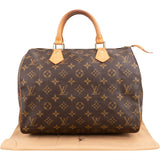 Louis Vuitton Monogram Canvas Speedy 30 Handbag