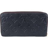 Louis Vuitton Leather Monogram Empreinte Zippy Wallet