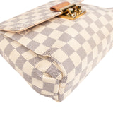 Louis Vuitton Monogram Damier Azur Canvas Croisette Handbag