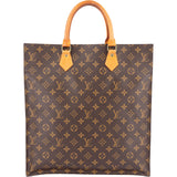 Louis Vuitton Monogram Canvas Sac Plat Handbag