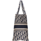 Christian Dior Trotter Monogram Oblique Jacquard  Book Tote Handbag