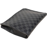 Louis Vuitton Monogram Damier Graphite Canvas Pochette Jour Clutch