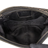 Coach Mini Monogram Signature Small Pouch Shoulder Bag